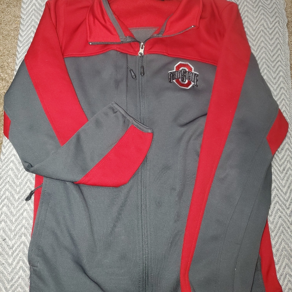 Ohio stae zip up jacket